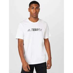 ADIDAS TERREX Funkční tričko černá / offwhite