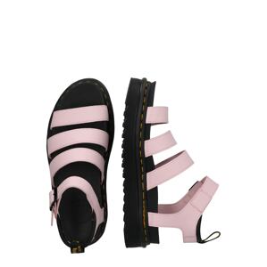 Dr. Martens Páskové sandály žlutá / růžová / černá