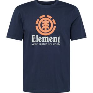 ELEMENT Tričko námořnická modř / oranžová / bílá