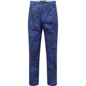 DRYKORN Kalhoty se sklady v pase 'JOAH' modrá / tmavě modrá