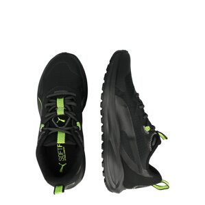 PUMA Běžecká obuv 'Twitch' světle zelená / černá