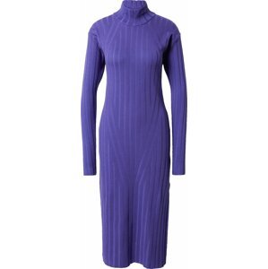 Karo Kauer Úpletové šaty purpurová