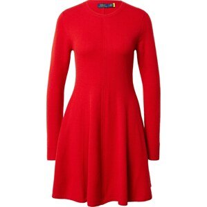 Polo Ralph Lauren Úpletové šaty červená