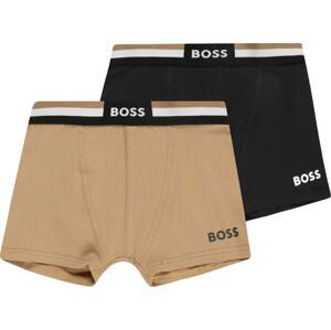 BOSS Kidswear Spodní prádlo písková / černá / bílá