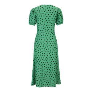Dorothy Perkins Petite Šaty zelená / černá