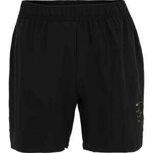 4F Sportovní kalhoty světle zelená / černá