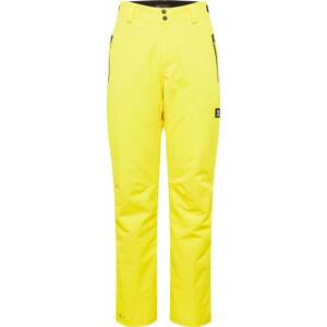 BRUNOTTI Sportovní kalhoty 'Footrail' svítivě žlutá