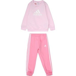 ADIDAS SPORTSWEAR Sportovní oblečení růžová / pastelově růžová / bílá