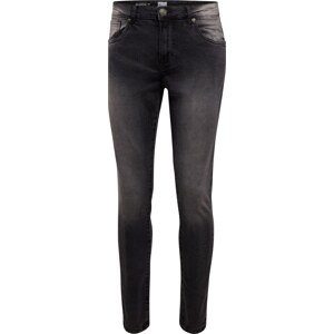 Urban Classics Džíny 'Relaxed Fit Jeans' černá džínovina