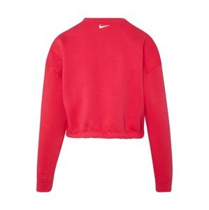 Nike Sportswear Mikina béžová / červená / bílá