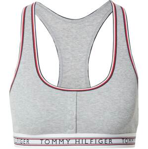 Tommy Hilfiger Underwear Podprsenka tmavě modrá / šedý melír / červená / bílá