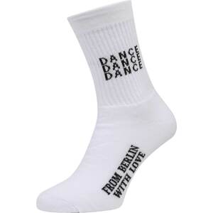 Vertere Berlin Ponožky 'DANCE' černá / bílá