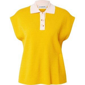 Essentiel Antwerp Tričko 'Barakka' žlutá / pastelově růžová