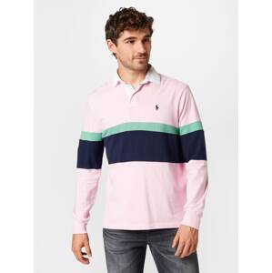 Polo Ralph Lauren Tričko námořnická modř / nefritová / růžová / bílá