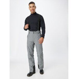 KILLTEC Outdoorové kalhoty šedý melír / černá