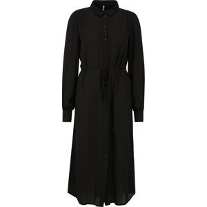 JDY Tall Košilové šaty 'MOCCA' černá