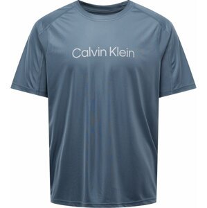 Calvin Klein Sport Tričko tmavě modrá / bílá