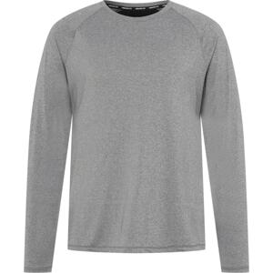 Rukka Funkční tričko 'MELKO' šedý melír / černá