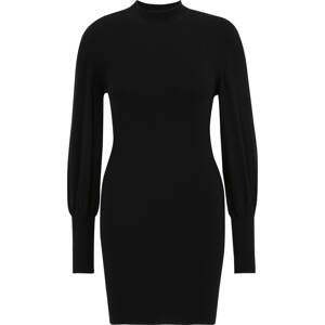 Vero Moda Petite Úpletové šaty 'HOLLY' černá