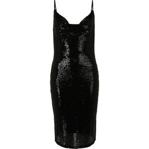 Vero Moda Tall Koktejlové šaty 'Kaje' černá