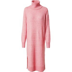 VERO MODA Úpletové šaty 'NEWWIND' růžový melír