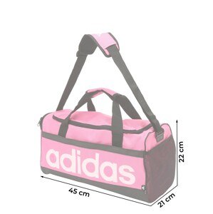 ADIDAS SPORTSWEAR Sportovní taška pink / černá / bílá