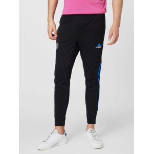 ADIDAS SPORTSWEAR Sportovní kalhoty tělová / azurová / černá
