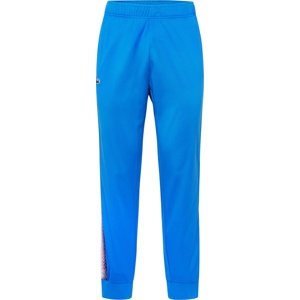 Lacoste Sport Sportovní kalhoty námořnická modř / azurová / jasně oranžová / bílá