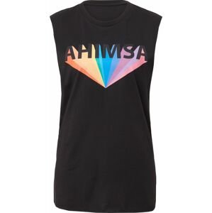 Hey Honey Funkční tričko 'Ahimsa' mix barev / černá