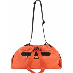 myMo ATHLSR Sportovní taška svítivě oranžová / černá / bílá