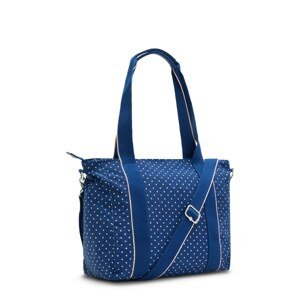 KIPLING Nákupní taška 'Asseni' královská modrá / pastelově růžová / bílá