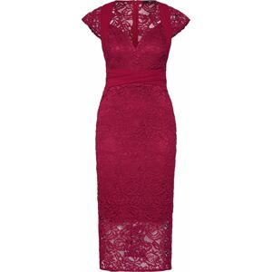 TFNC Koktejlové šaty 'Veryan' červená