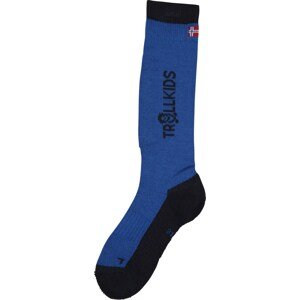 TROLLKIDS Sportovní ponožky kobaltová modř / noční modrá / červená / bílá