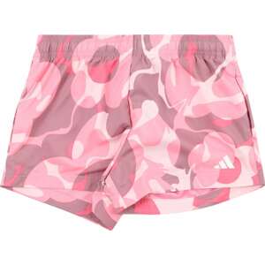 ADIDAS SPORTSWEAR Sportovní kalhoty růžová / pudrová / bílá