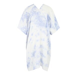 ESPRIT Plážové šaty fialkově modrá / bílá