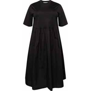 Selected Femme Curve Šaty 'SAGA' černá
