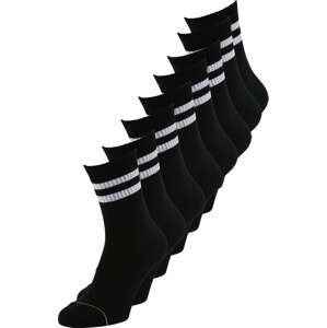 CHEERIO* Ponožky limetková / černá / bílá