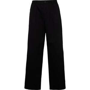Wax London Kalhoty se sklady v pase 'MILO' černá