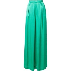 Karen Millen Kalhoty se sklady v pase světle zelená