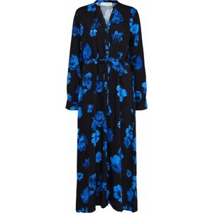 SELECTED FEMME Košilové šaty 'Katrina' modrá / černá