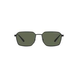 Emporio Armani Sluneční brýle zelená / černá