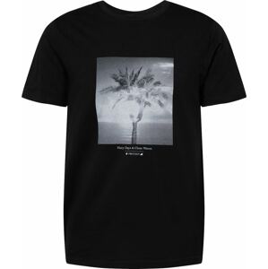 PROTEST Funkční tričko 'TRADERO' světle šedá / černá
