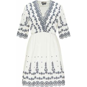 DreiMaster Vintage Letní šaty námořnická modř / bílá