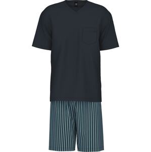 CALIDA Pyžamo krátké modrá / tyrkysová / noční modrá