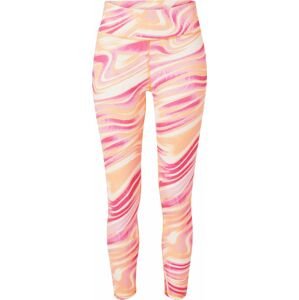 ESPRIT SPORT Sportovní kalhoty lososová / pink / bílá