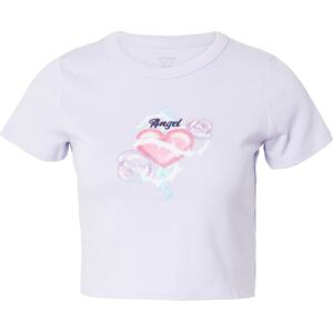 Cotton On Tričko světlemodrá / šeříková / pink / bílá