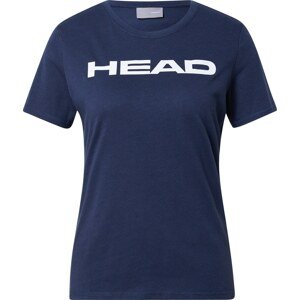 HEAD Funkční tričko tmavě modrá / bílá