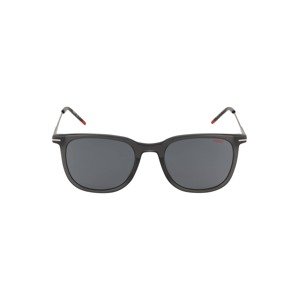 HUGO Sluneční brýle '1203/S' antracitová / červená / stříbrná
