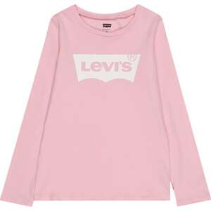 LEVI'S Tričko světle růžová / bílá