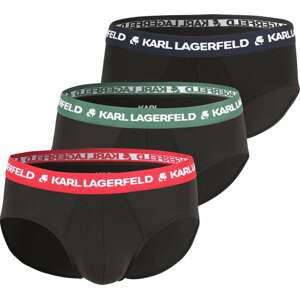 Karl Lagerfeld Slipy mix barev / černá